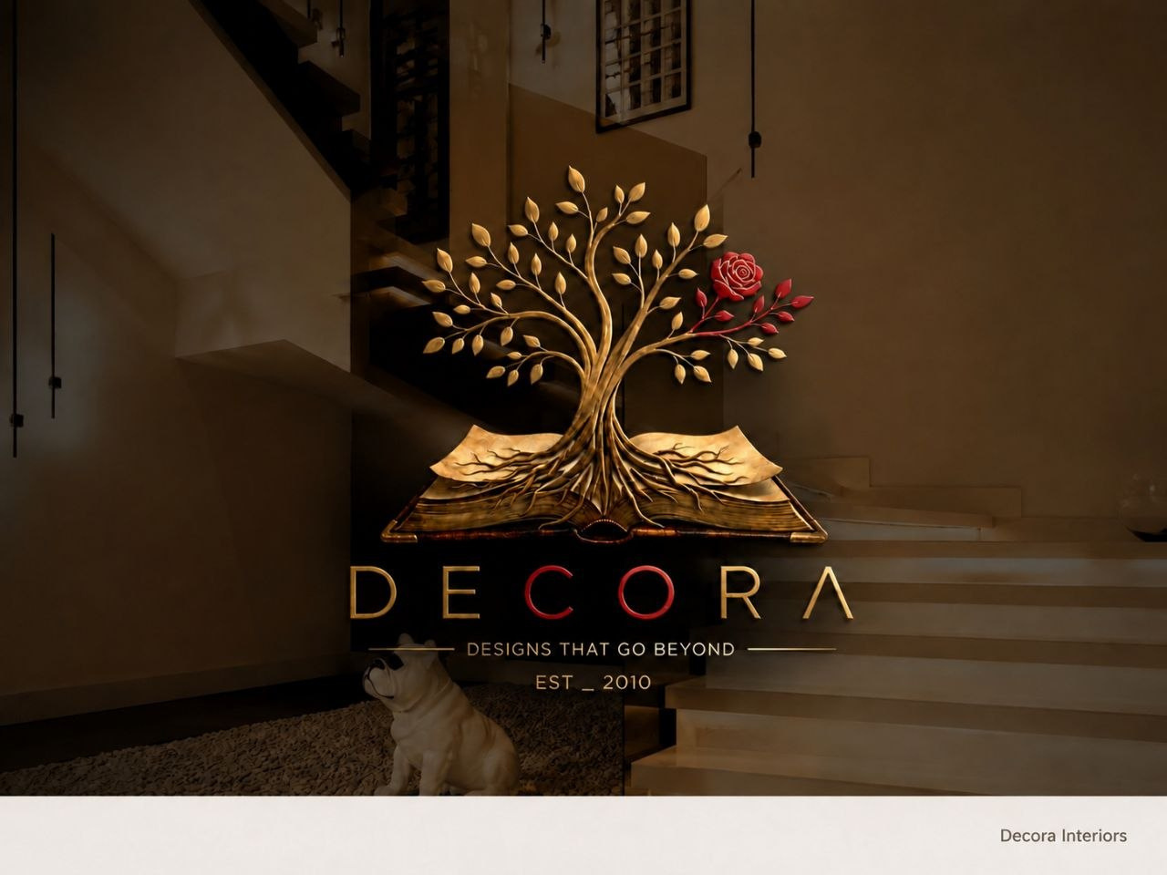 DECORA interior with bespoke wood craftsmanship